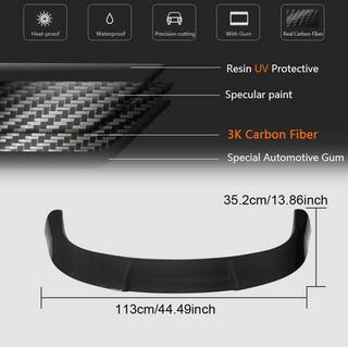 Eleron spate (pentru RS4 Avant 2020+, Carbon) foto 4