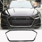 Audi A6 C8 2018–2025 Rama grila radiator (pentru RS6, carbon) foto 1