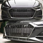 Audi A6 C8 2018–2025 Rama grila radiator (pentru RS6, carbon) foto 2