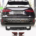 Audi A6 C8 2018–2025 Difuzor Spate Bara (pentru RS6, Carbon) foto 1