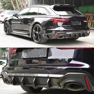 Difuzor Spate Bara (pentru RS6, Carbon) foto 2