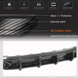 Difuzor Spate Bara (pentru RS6, Carbon) foto 3