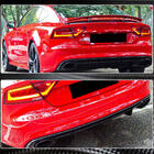Audi A7 2010-2018 Difuzor Spate Bara (Carbon) foto 4