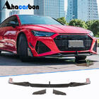 Audi A7 2018- Lip Bara Fata V2 (pentru RS7, Carbon Uscat) foto 1