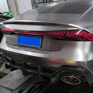 Difuzor bara spate (pentru RS7 2018-2022, Carbon Uscat) foto 4