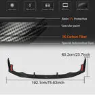 Audi A7 2018- Lip Bara Fata V1 (pentru RS7 2018-2022, Carbon Uscat) foto 6