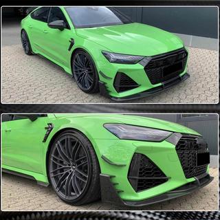 Lip Bara Fata V1 (pentru RS7 2018-2022, Carbon Uscat) foto 4