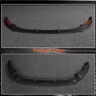 Prelungire lip pentru bara fata (pentru S-Line Sedan 2020-2023, carbon) foto 3