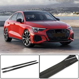 Praguri laterale (pentru S3 Sedan, carbon) foto 1