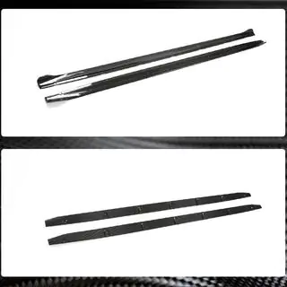 Praguri laterale (pentru S3 Sedan, carbon) foto 4