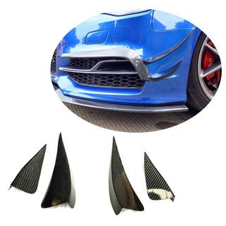 Lip spoiler bara fata (pentru S-Line Sedan 2012-2016, carbon) Audi A3 2012-2020 foto 1