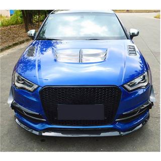 Lip spoiler bara fata (pentru S-Line Sedan 2012-2016, carbon) Audi A3 2012-2020 foto 3