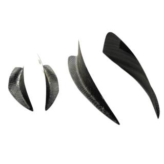 Lip spoiler bara fata (pentru S-Line Sedan 2012-2016, carbon) Audi A3 2012-2020 foto 4