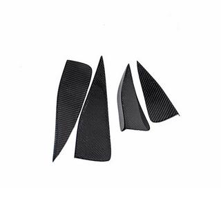 Bara de buza fata (pentru S-Line Sedan 2017-2020, Carbon) Audi A3 2012-2020 foto 4