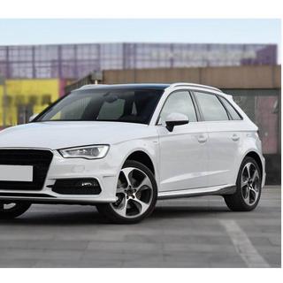 Praguri Laterale (pentru S-Line HB 2012-2016, Carbon) Audi A3 2012-2020 foto 2