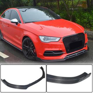 Prelungire bara fata Lip V3 (pentru S-Line Sedan 2012-2016, Carbon) Audi A3 2012-2020 foto 1