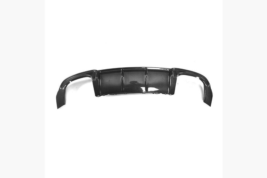 Audi A3 2012-2020 Difuzor bara spate V4 (pentru S-Line Sedan 2017-2020, Carbon) Foto 7
