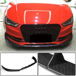 Prelungire bara fata Lip V2 (pentru S-Line Sedan 2012-2016, Carbon) Audi A3 2012-2020 foto 1