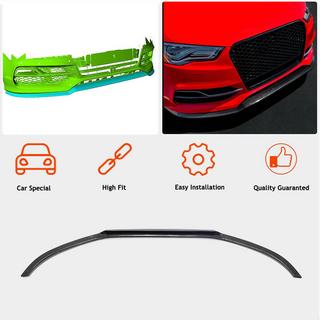 Prelungire bara fata Lip V1 (pentru S-Line Sedan 2012-2016, Carbon) Audi A3 2012-2020 foto 2