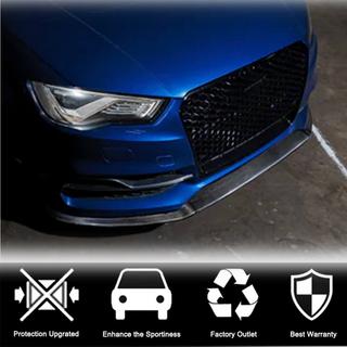 Prelungire bara fata Lip V1 (pentru S-Line Sedan 2012-2016, Carbon) Audi A3 2012-2020 foto 3