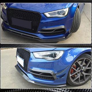 Ornamente proiectoare ceata (pentru S-Line Sedan 2012-2016, Carbon) Audi A3 2012-2020 foto 4