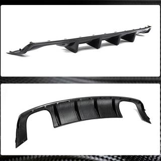 Difuzor bara spate V3 (pentru S-Line Sedan 2012-2016, Carbon) Audi A3 2012-2020 foto 4