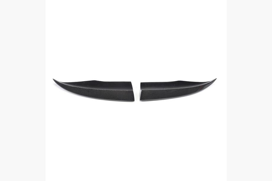 Audi A3 2012-2020 Ornamente pentru bara spate Flap (pentru S-Line Sedan 2012-2016, Carbon) Foto 8