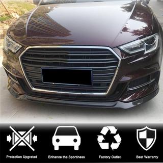 Lip Bara Fata V1 (pentru S-Line 2017-2020 HB, Carbon) Audi A3 2012-2020 foto 2