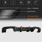 Audi A3 2012-2020 Difuzor bara spate V1 pentru S-Line HB 2017-2020, Carbon foto 4
