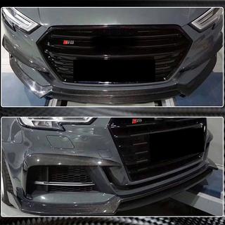 Prelungire bara fata Lip V4 (pentru S-Line Sedan 2017-2020, Carbon) Audi A3 2012-2020 foto 4
