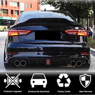 Difuzor bara spate V2 (pentru S-Line Sedan 2017-2020, Carbon) Audi A3 2012-2020 foto 2