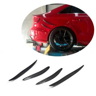 Difuzor spate (pentru S-Line Sedan 2012-2016, Carbon) Audi A3 2012-2020 foto 1