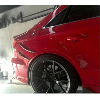 Difuzor spate (pentru S-Line Sedan 2012-2016, Carbon) Audi A3 2012-2020 foto 2
