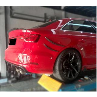 Difuzor spate (pentru S-Line Sedan 2012-2016, Carbon) Audi A3 2012-2020 foto 3