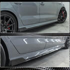 Audi A3 2012-2020 Praguri laterale V1 (pentru S-Line Sedan, carbon) foto 5