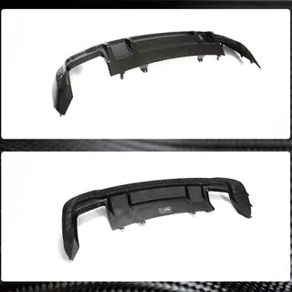 Difuzor Bara Spate V1 (pentru S-Line, Carbon) Audi A4 B10 2024- foto 4