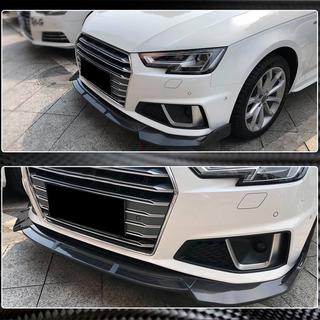 Prelungire bara fata Lip V1 (pentru S-Line Sedan 2015-2019, Carbon) foto 4