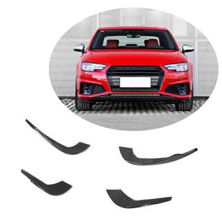 Prelungire bara fata (lip) V3 (pentru S-Line Sedan 2015-2019, Carbon) foto 1