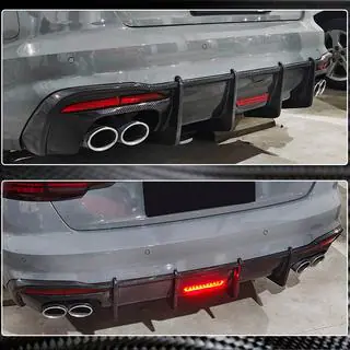 Difuzor Bara Spate V3 (pentru S-Line, Carbon) Audi A4 B10 2024- foto 3