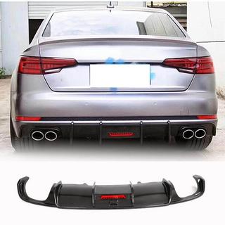 Difuzor bara spate V1 (pentru S-Line Sedan 2015-2019, Carbon) Audi A4 B9 2015-2024 foto 1