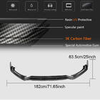 Audi A4 B9 2015-2024 Prelungire lip pentru bara fata Lip V2 (pentru S-Line Sedan 2015-2019, Carbon) foto 6