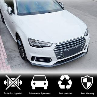 Prelungire lip spoiler bara fata Lip V4 (pentru S-Line Sedan 2015-2019, Carbon) foto 2