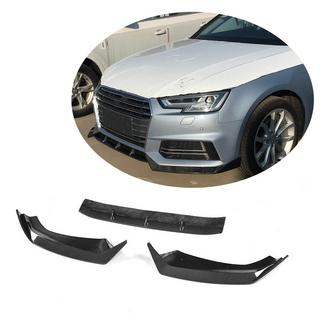 Prelungire buza bara fata Lip V5 (pentru S-Line Sedan 2015-2019, Carbon) foto 1
