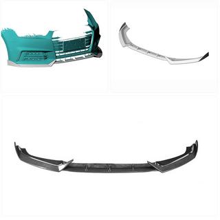 Prelungire buza bara fata Lip V5 (pentru S-Line Sedan 2015-2019, Carbon) foto 2