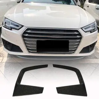 Ornamente pentru proiectoare ceata V3 (pentru S-Line Sedan 2015-2019, Carbon) foto 1
