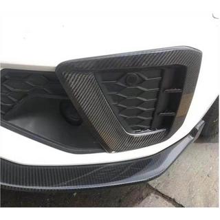 Ornamente pentru proiectoare ceata V1 (pentru S-Line Sedan 2015-2019, Carbon) foto 3
