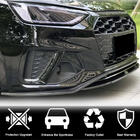 Audi A4 B9 2015-2024 Bara fata lip Lip V2 (pentru S-Line Sedan 2019-2024, Carbon) foto 3