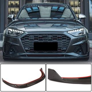 Prelungire bara fata Lip V1 (pentru S-Line Sedan 2019-2024, Carbon) foto 1