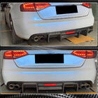 Audi A4 B8 2007-2015 Difuzor Bara Spate V2 (pentru S4 2009-2012, Carbon) foto 6