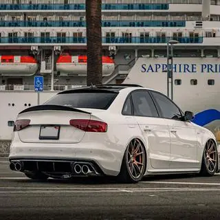 Spoiler spate (pentru S4 2013-2016, Carbon) foto 3